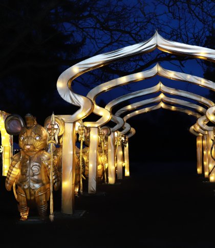 Магічні феї, ельфи та дракони: у Львові відкрили Парк ліхтарів