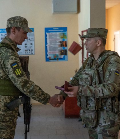 Воїна зі Львова нагородили медаллю  “Захиснику України”