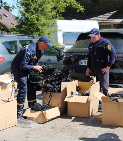 Дрогобицькі рятувальники отримали від колег з Польщі цінне обладнання