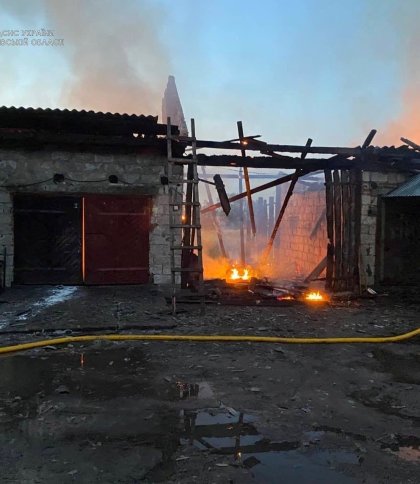 У селі на Червоноградщині горіла господарська будівля, загинули 27 курей