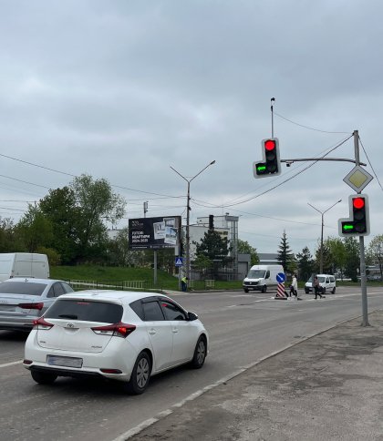 Фото з перехрестя вулиць Пасічна - Пирогівка