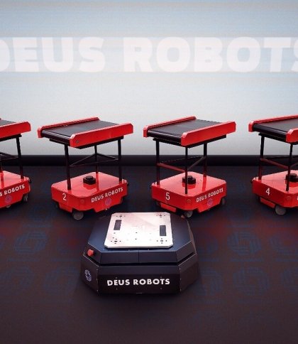 В Україні виготовлятимуть роботів для складської логістики