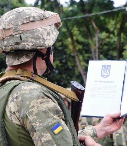 На Львівщині склали присягу військові новоствореного батальйону