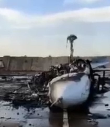 У соцмережах показали наслідки руйнувань на російській авіабазі в Криму (фото, відео)