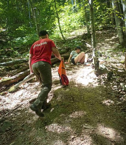 19-річна львів'янка травмувала ногу біля водоспаду Шипіт