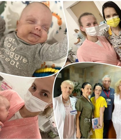 Львівські медики зберегли зір новонародженому, який народився вагою 560 грамів