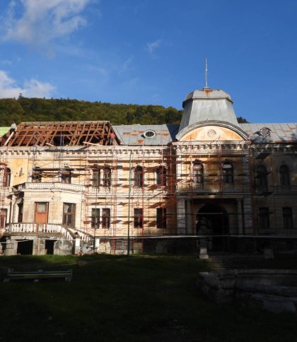У Сколе на гроші німецького інвестора реставрують палац Гредлів