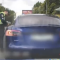 Водія Tesla оштрафували за їзду по смузі для громадського транспорту у Львові