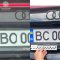У Львові 35-річного водія Audi SQ 8 оштрафували за домальований елемент на номерному знаку