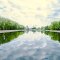 У трьох львівських парках провели вапнування водойм