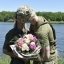 "Війна не завадить коханню": дві пари десантників побрались неподалік фронту