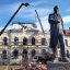 У Дублянах розпочали відбудову пошкодженого російським дроном корпусу університету