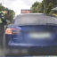Водія Tesla оштрафували за їзду по смузі для громадського транспорту у Львові