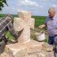 Хрест, відреставрований у Львові, встановили на відновленій козацькій могилі на Тернопільщині