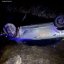У селі поблизу Львова пʼяний водій Ford вʼїхав у відбійник та перекинувся на дах