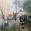 Пожежа у Новояворівську: вогнеборці врятували будівлі поблизу