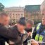У Львові під час мітингу затримали чоловіка із ножем