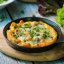 Покроковий рецепт омлету з сиром і овочами