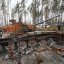 Знищений російський танк.