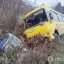 Поблизу Шептицького перекинувся шкільний автобус та постраждали двоє людей