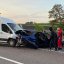 На Львівщині у ДТП зіткнулися мікроавтобус та авто