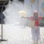 Розпилювачі води на площі Ринок у Львові: як освіжитися у спеку