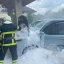 На Львівщині від час руху загорівся автомобіль (фото)