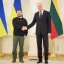 Президенти України й Литви Володимир Зеленський та Гітанас Науседа на зустрічі у Вільнюсі 10 січня 2024, фото Офісу президента