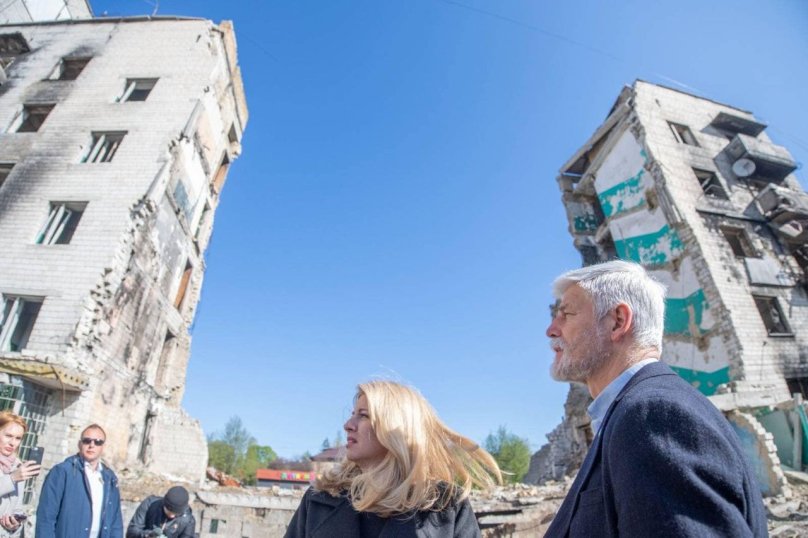 Зузана Чапутова та Петр Павел