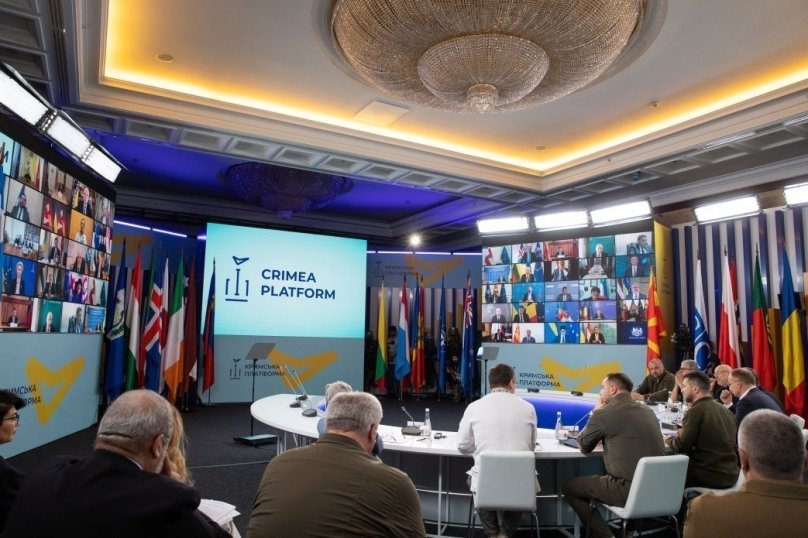 На саміті Кримської платформи зібралися понад 60 країн та міжнародних організацій. Фото: ОП.