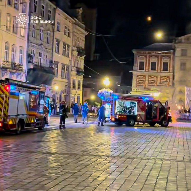  Пожежа на площі Ринок 