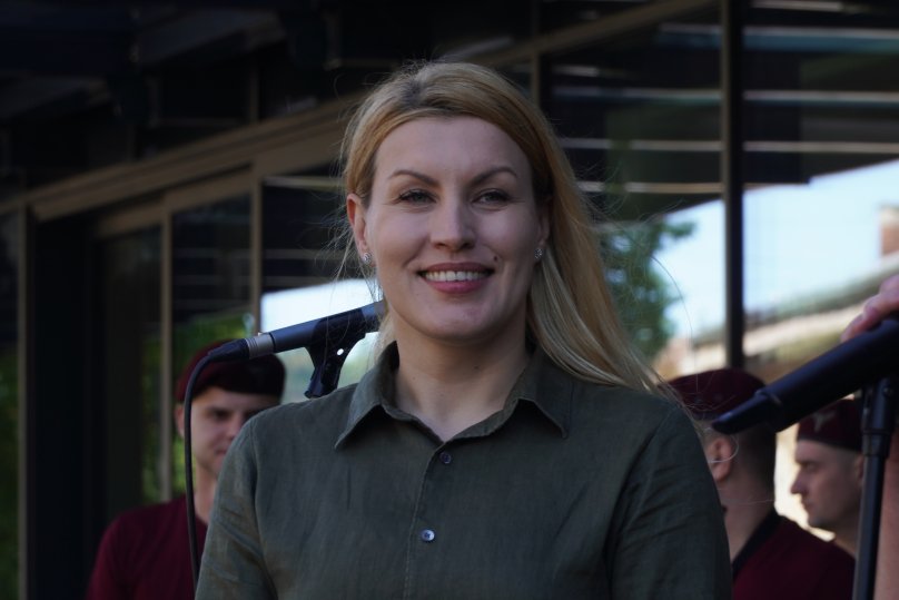 голова Об'єднання добровольців Олена Живко