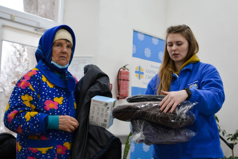 Допомога українцям від благодійної організації «Карітас України». Фото: сайт організації