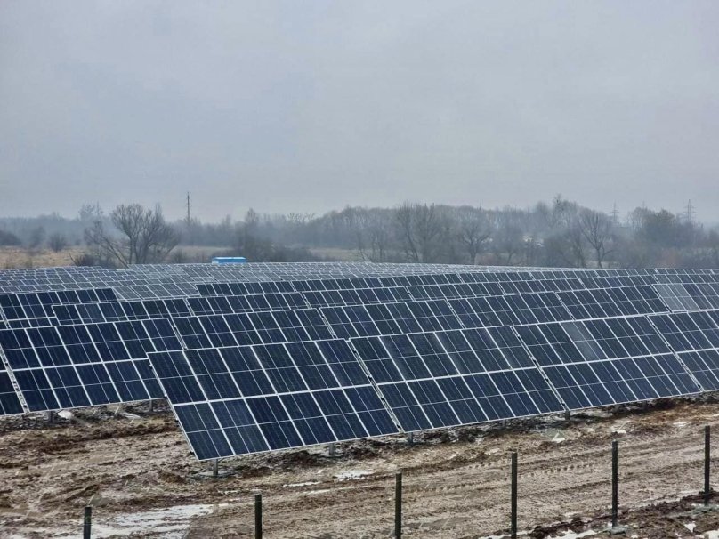 Нова сонячна електростанція. Фото: Кам’яно-Бузька міська рада