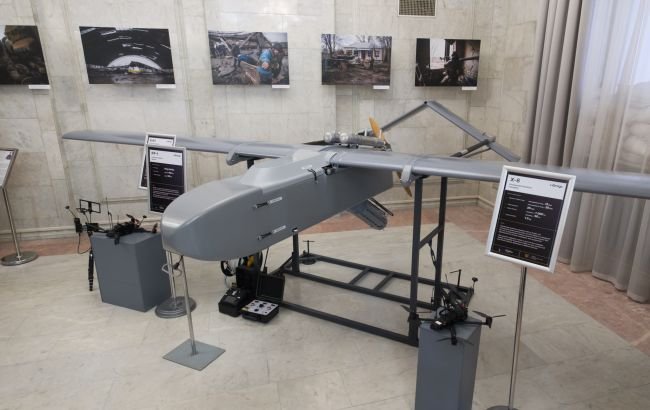 Фото: український ударний безпілотник FP-1 (Віталій Носач, РБК-Україна)