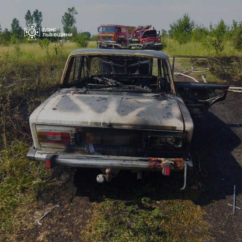 67-річний водій постраждав на Золочівщині через займання авто під час руху – 01