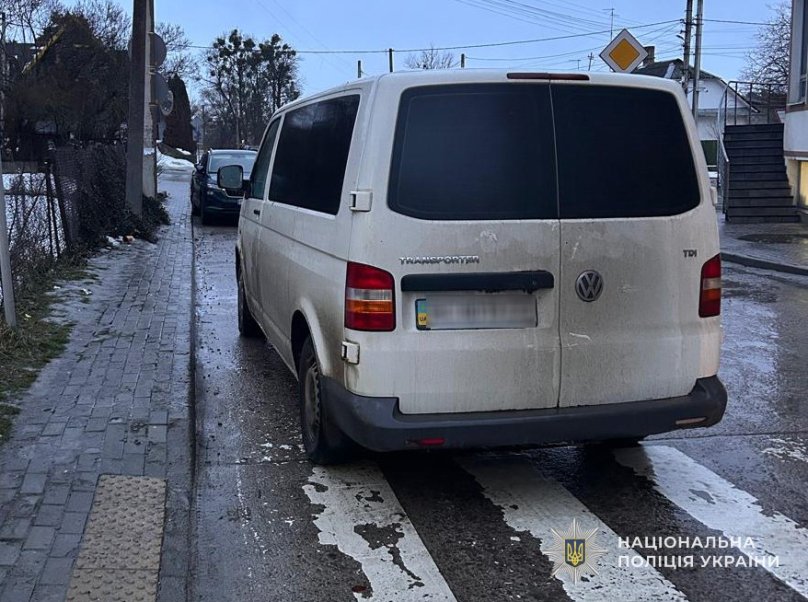 Volkswagen T5, який викрав зловмисник