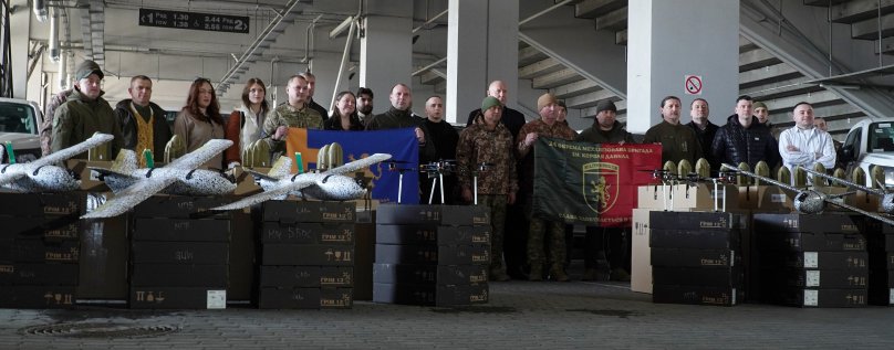 У Львові передали техніку та дрони військовим у межах фінального етапу проєкту «Машини які» – 01