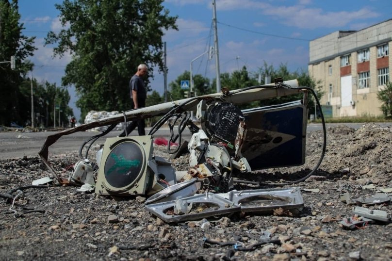 Фото: начальник Луганської обласної військової адміністрації Сергій Гайдай