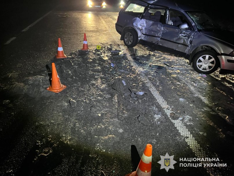 Фото з місця ДТП