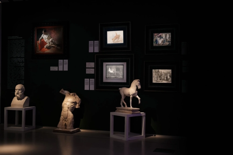 Виставка «ВІН: Тарас Шевченко. Художник» у ZAG / Фото: Артем Ткачук/Zenyk Art Gallery