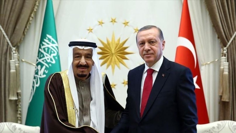 Ердоган і король Саудівської Аравії