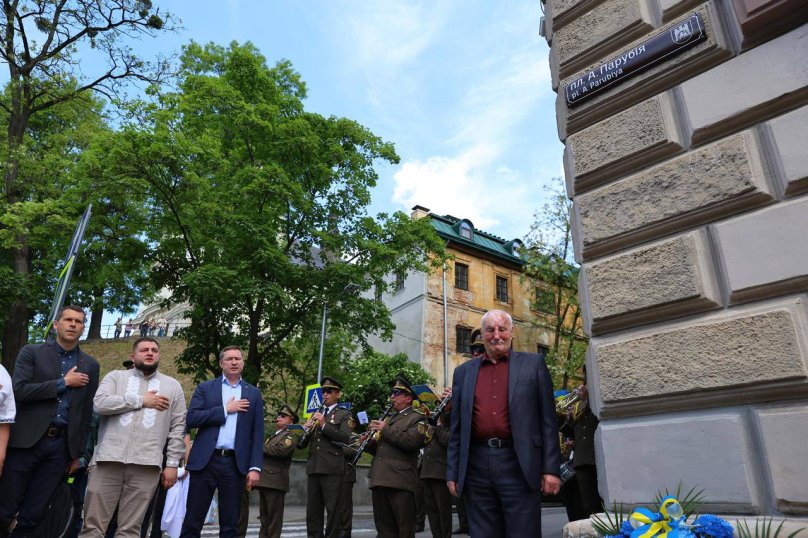 У Львові відкрили площу Андрія Парубія – 01