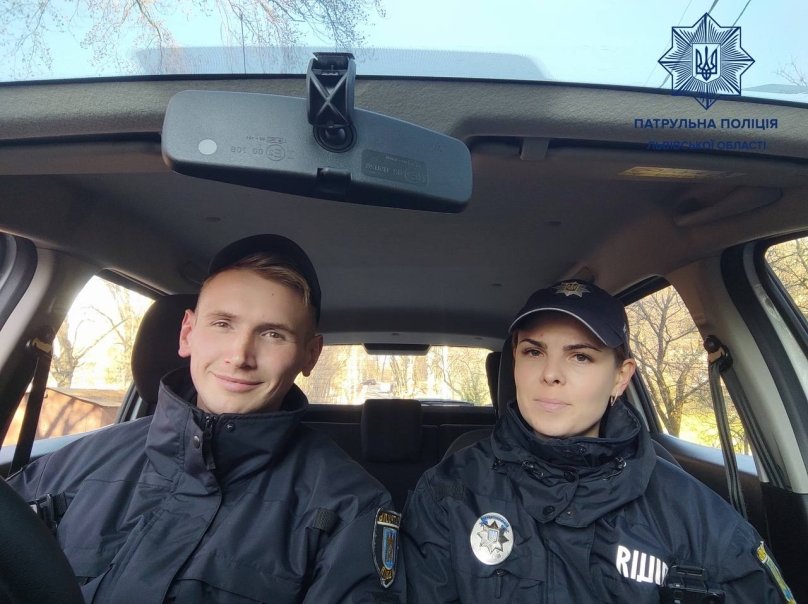 Фото зі сторінки патрульної поліції Львівщини