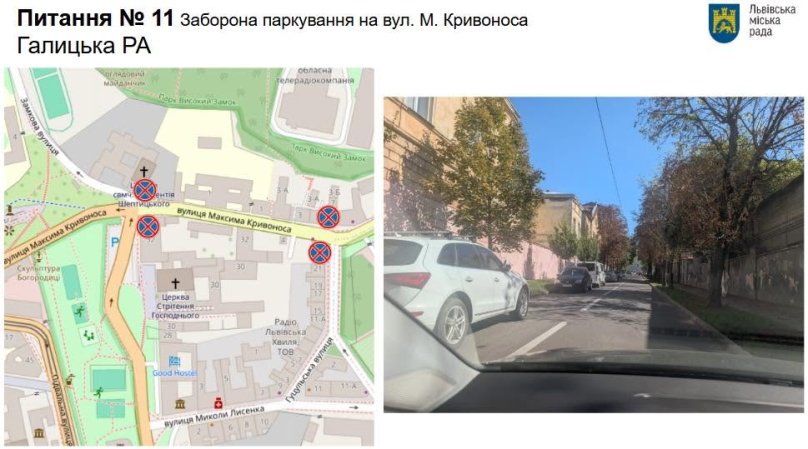 Через проблеми з роз’їздом на вулиці в центрі Львова заборонять паркування – 01