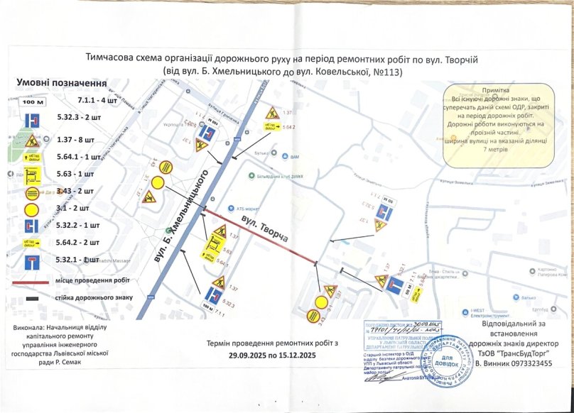 У Львові розпочинають ремонт дороги: частину вулиці закриють для руху – 01