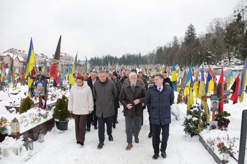 На Львівщину з робочим візитом прибув президент Чехії – 01