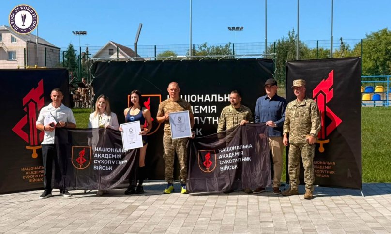 У Львові військова встановила рекорд України з гирьового спорту – 02