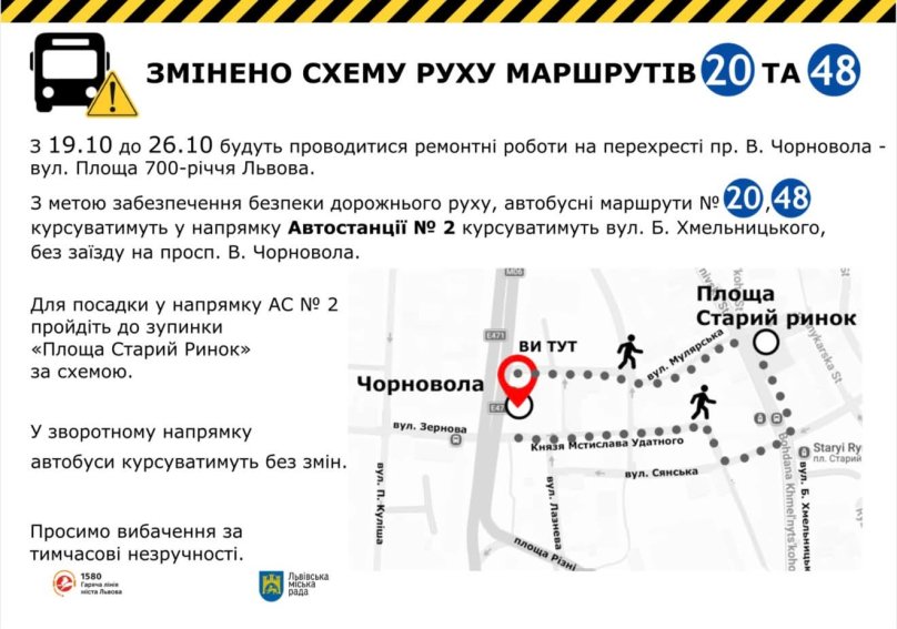 Біля ТРЦ Forum Lviv розширять дорогу: два автобусні маршрути тимчасово змінять рух – 01