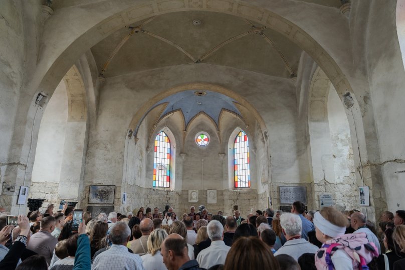 Відкриття костелу в Демні